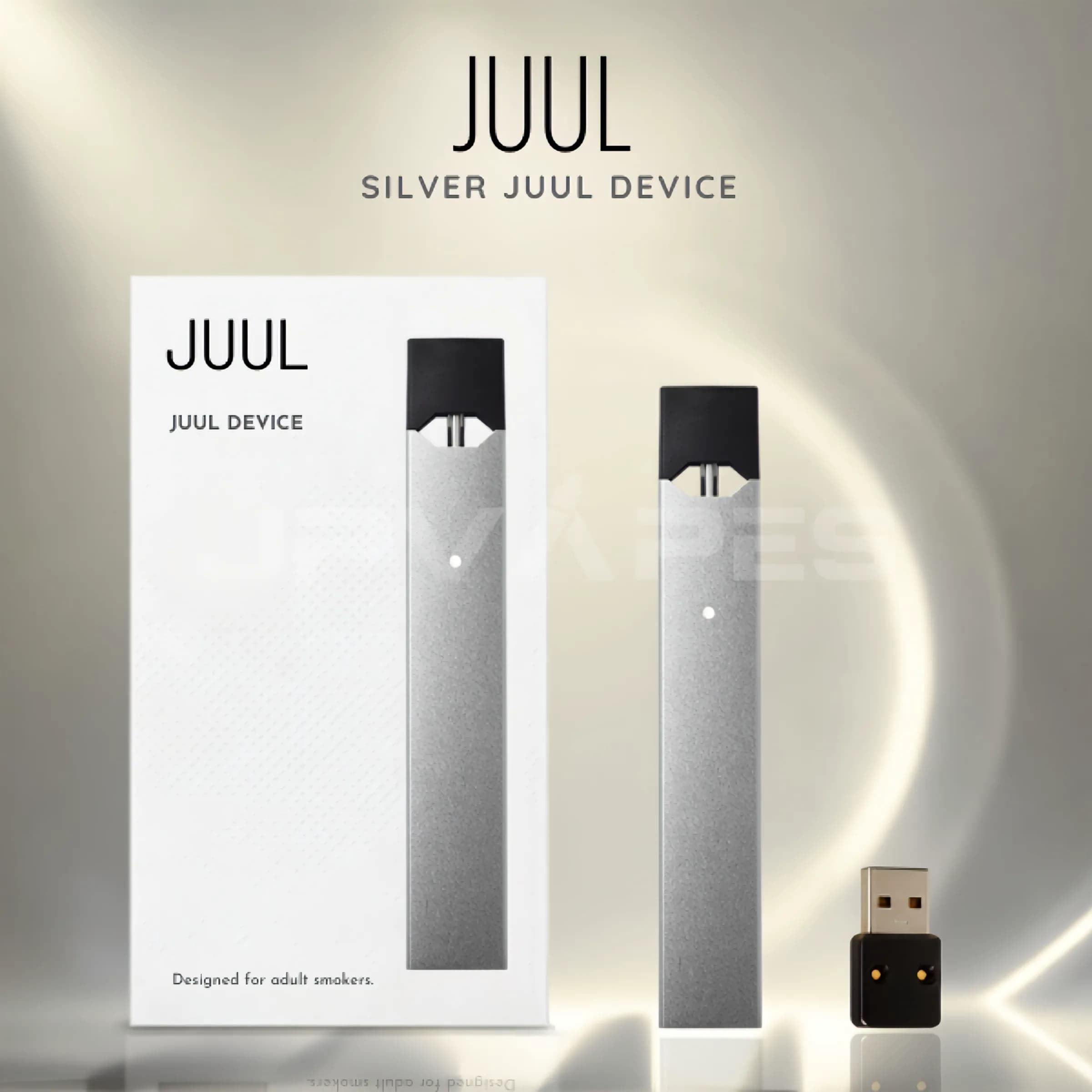 JUUL デバイス シルバーカラー