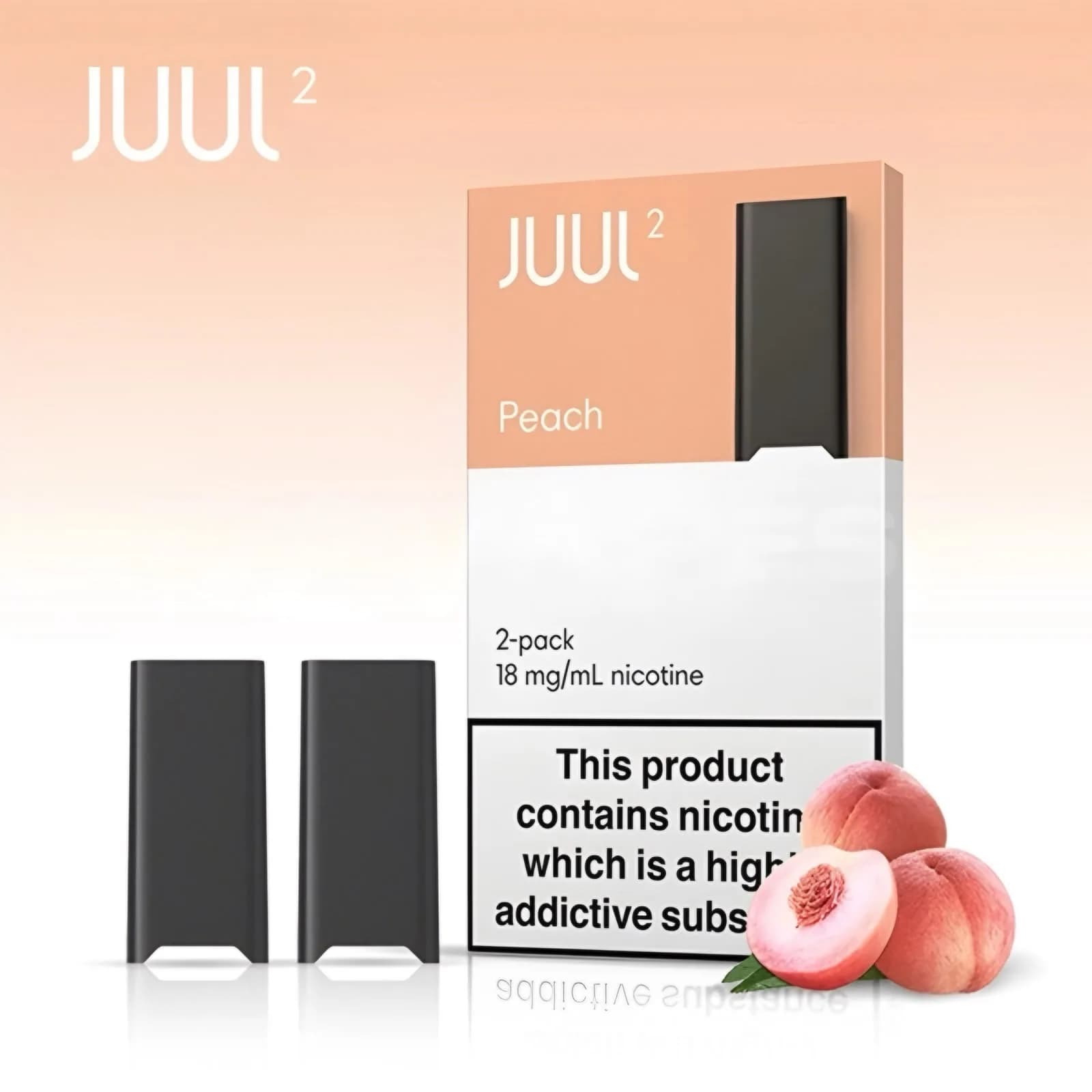 JUUL2 Pods ピーチ（2個入り）