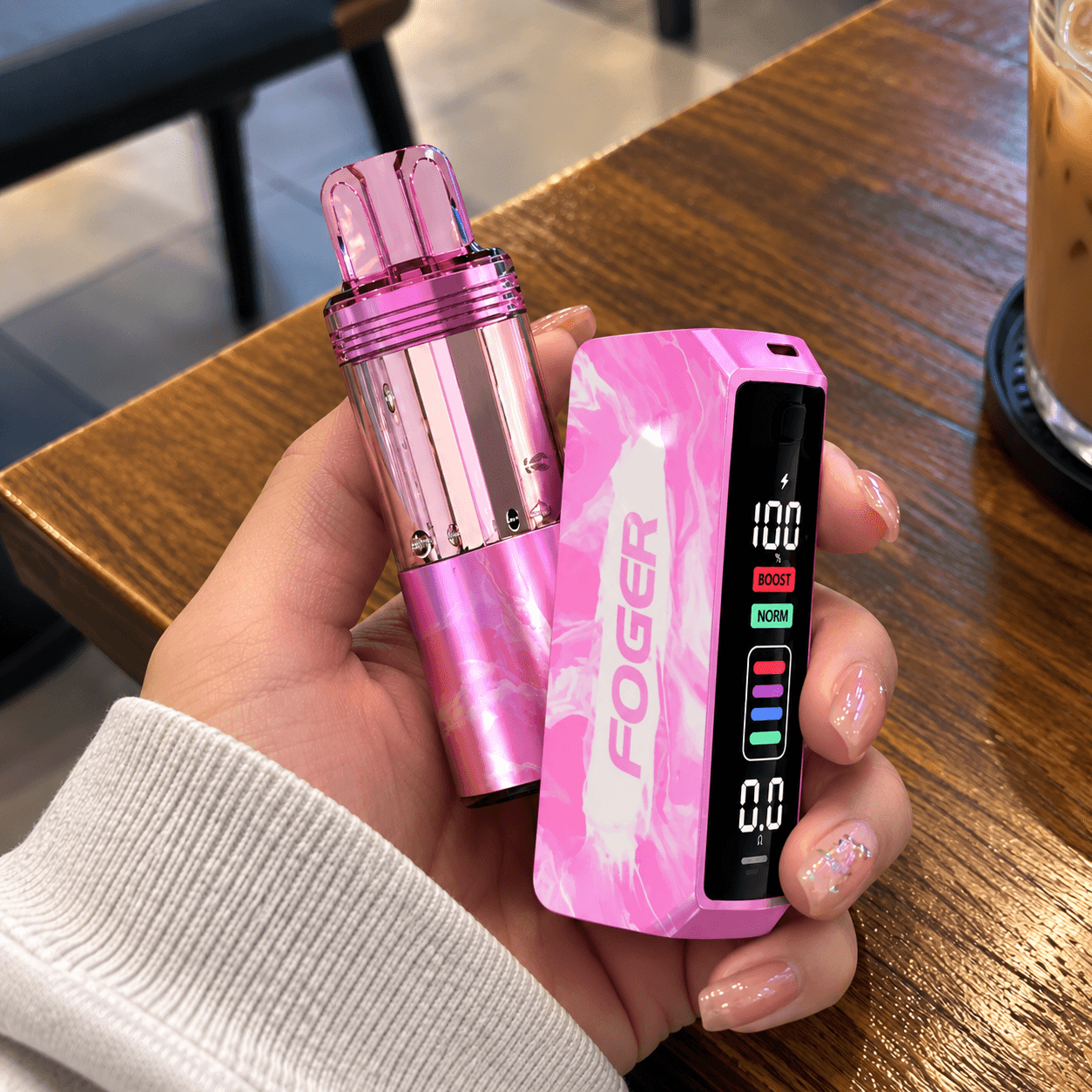 Foger Switch Pro Pod 5% Nicotine – Frozen Strawberry Grapefruit 30K Puffsのお客様の写真