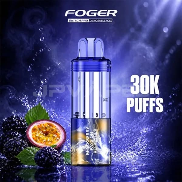Foger Switchプロポッド – ブラックベリーパッションリフレッシャー 30K パフ