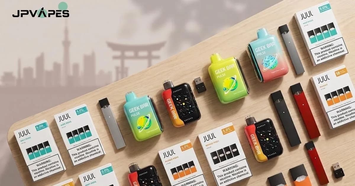日本でベイプを買うならJP Vapes